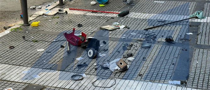 Θεσσαλονίκη: 5χρονος πετούσε αντικείμενα από τον 6ο όροφο (βίντεο)