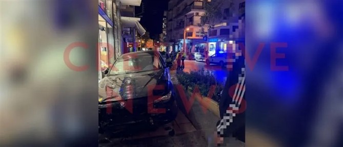 Ηράκλειο: Αυτοκίνητο παρέσυρε 27χρονη και “καρφώθηκε” σε βιτρίνα καταστήματος