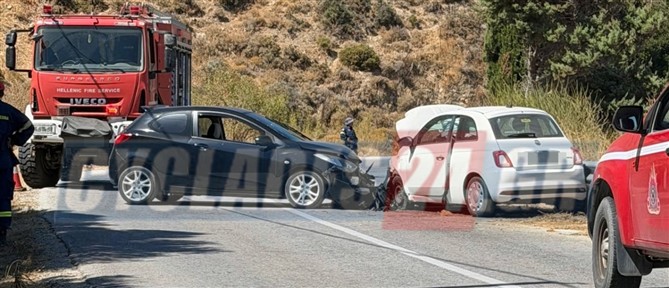 Τροχαίο στην Νάξο: Νεκρή 42χρονη έπειτα από σύγκρουση δύο οχημάτων