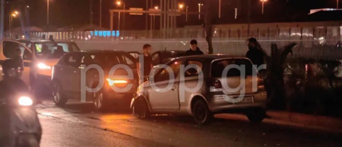 Πάτρα: ΙΧ πέρασε στο αντίθετο ρεύμα και προκάλεσε καραμπόλα τριών οχημάτων (εικόνα)