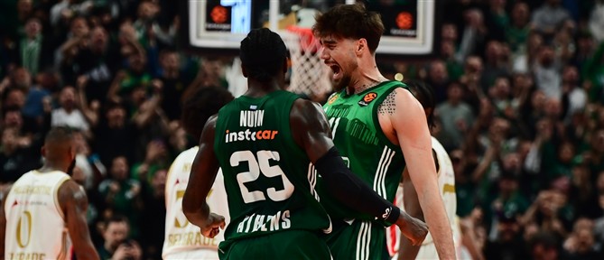 Euroleague: Νικητής ο Παναθηναϊκός με φοβερή ανατροπή κόντρα στον Ερυθρό Αστέρα