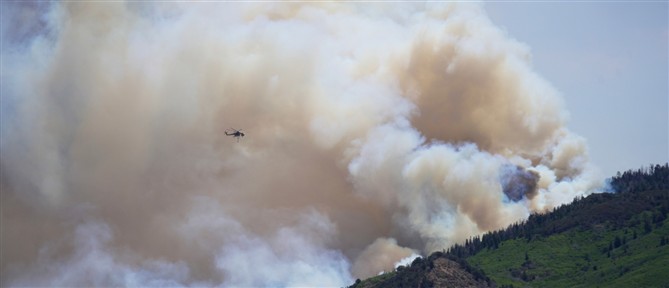 Γιούτα: Ελικόπτερο συνετρίβη κατά την διάρκεια επιχείρησης κατάσβεσης πυρκαγιάς