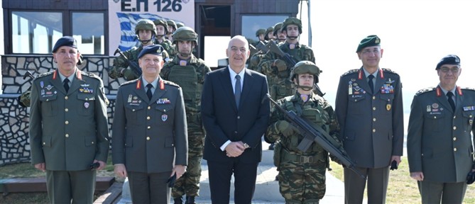 Ευχές Δένδια για το Πάσχα από το επιτηρητικό φυλάκιο "126" στον Έβρο