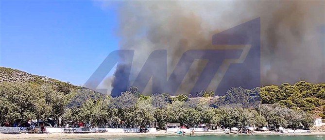Φωτιά στη Σαλαμίνα: Εννέα άτομα με εγκαύματα στο Κέντρο Υγείας