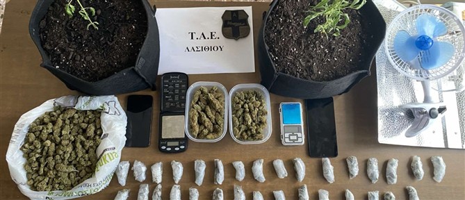 Λασίθι: Δύο συλλήψεις για ναρκωτικά